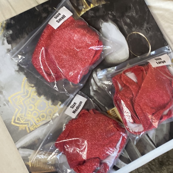 3/$50 • Shiny & Spicy | Red Bikini Bathing Suit - Picture 12 of 12